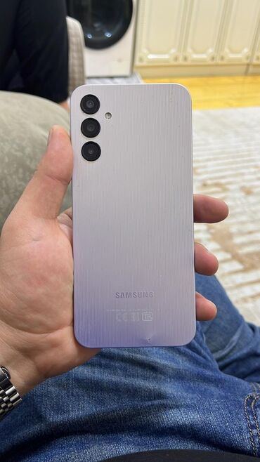 телефоны флай е141тв: Samsung Galaxy A14, rəng - Bənövşəyi, İki sim kartlı