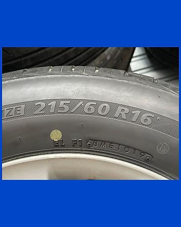 60: Колеса в сборе 215 / 60 / R 16, Лето, Б/у, Комплект, Легковые, Литые, отверстий - 5 — 5