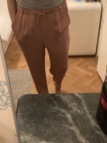 duboke zenske pantalone: XL (EU 42), Normalan struk, Šalvare