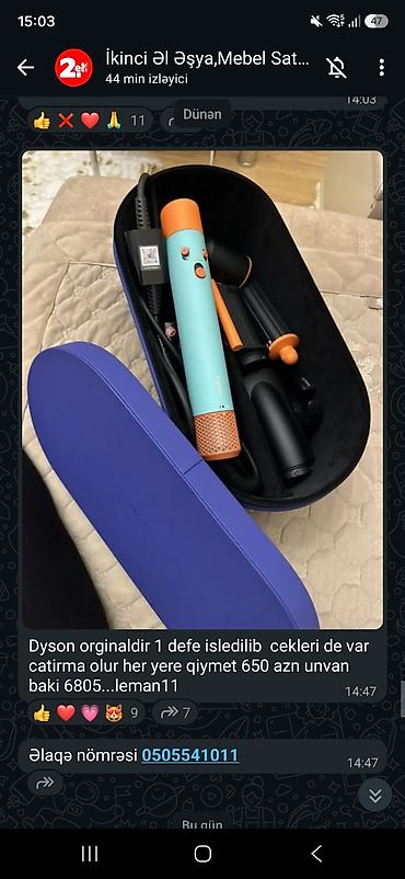 sac acıcı: Dyson Airwrap multistyler dəsti - Orijinal məhsul - Dəbdəbəli — 1