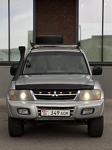 шноркеля: Mitsubishi Pajero: 2002 г., 3.5 л, Автомат, Газ, Внедорожник — 3