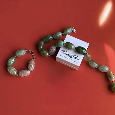 doğal taş: TOMAS Sabo brendinnən "Yosunlu Agat" (Moss Agate) və ya — 2