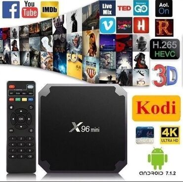 tv box kanal yazmaq: Yeni Smart TV boks Х96 Pulsuz çatdırılma