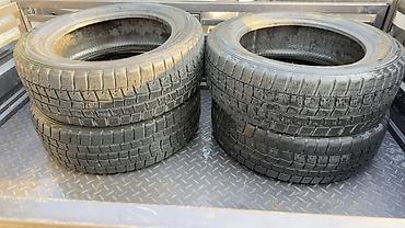 мотоботы черные: Шины 215 / 60 / R 17, Зима, Б/у, Комплект, Легковые, Dunlop — 9
