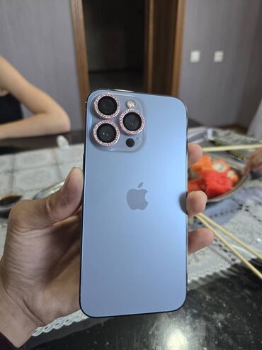 Apple iPhone: IPhone 13 Pro, Б/у, 128 ГБ, Голубой, 78 %