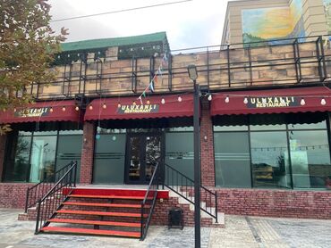 xacmaz kiraye: Uluxanlı Restaurant – geniş və işıqlı məkan - Fasaddan görünən
