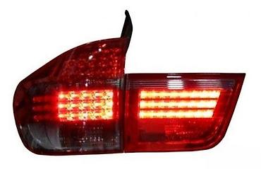 KRISTALNA LED STOP SVETLA BMW X5 E70 (2007+) | Kristalna crvena