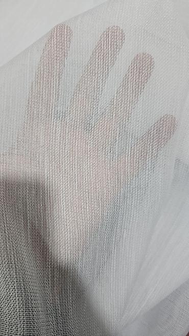 Parçalar: Ağ rəngli, incə toxumalı tül/parça - Material: yüngül, şəffaf və — 7