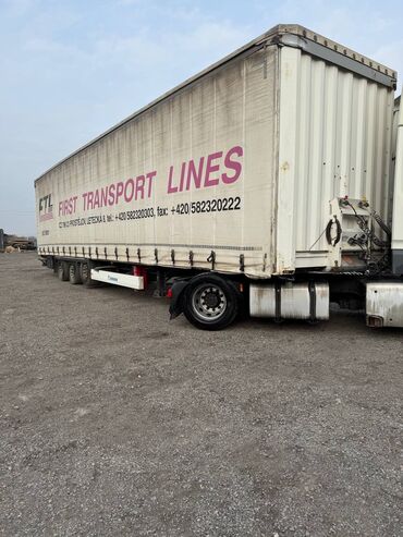 Прицепы и полуприцепы: Прицеп, Krone, Тентованный, от 12 т, Б/у — 14