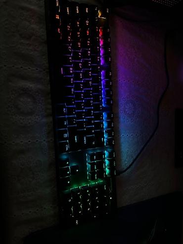 Аксессуары для ПК: Клавиатура, HyperX, Механическая, Проводное подключение, Размер: 100% — 3