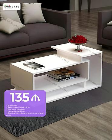 Dördbucaq masa, Açılmayan, Təkərsiz, Sadə laminat