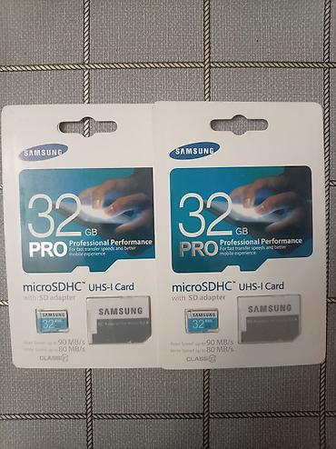 video çəkən: Samsung Micro SDHC UHS-I PRO yaddaş kartı – 32 GB (SD adapter ilə) - — 1