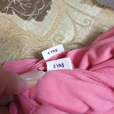 Платья: Детское платье, цвет - Розовый, Б/у — 3