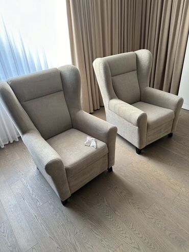 Другая мебель: ❗️Новые два кресла. ‼️Приятный немаркий цвет, фактура ткани на ощупь — 5