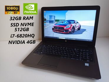 hp g7: HP ZBook, 15.6 ", Intel Core i7, 512 GB, Ünvandan götürmə