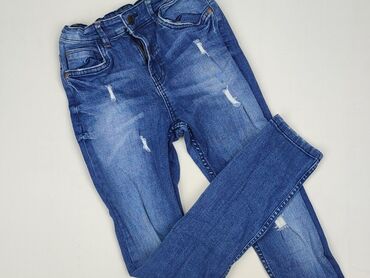 koszulka jordan bez rękawów: Spodnie jeansowe, DenimCo, 11 lat, 146, stan - Bardzo dobry