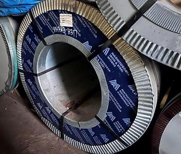 Оцинкованный лист, 0.9х1250мм, 2-рулона, вес 11,68тн. Цена 65₽ за кг