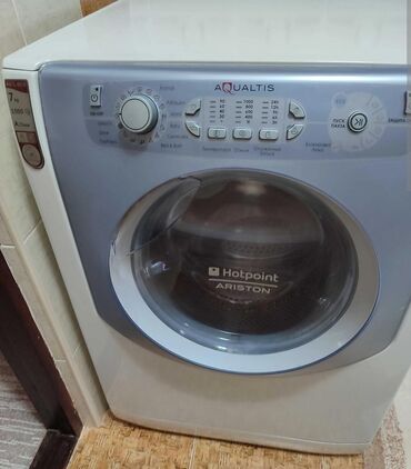 стиральные машины активаторного типа: Paltaryuyan maşın Hotpoint Ariston, 7 kq, Avtomat, Qurutmasız, Kredit yoxdur