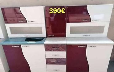 Kuhinjski nameštaj: Kuhinjski set – dužina 2 m - Komplet gornjih i donjih elemenata sa — 17