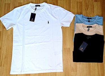 krem odelo musko: Men's T-shirt Ralph Lauren, S (EU 36), L (EU 40), XL (EU 42)