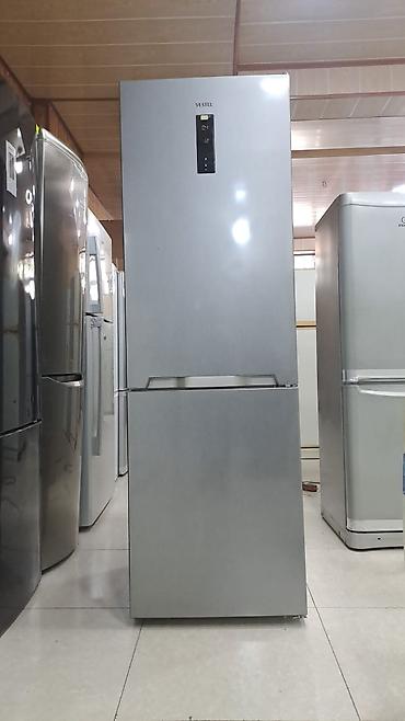 hava deflektor: Vestel alt donduruculu iki qapılı soyuducu - Rəng: paslanmayan polad — 1