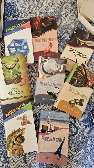 Bədii ədəbiyyat: Müxtəlif müəlliflərin seçilmiş əsərlərindən ibarət kitab kolleksiyası