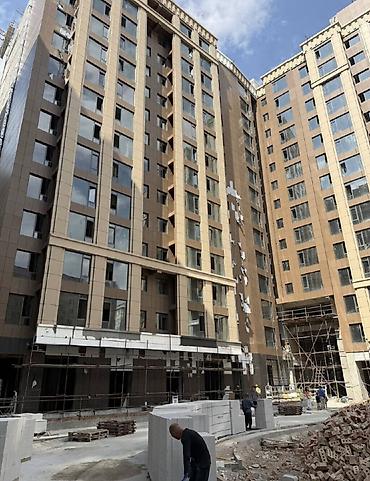 ts group: 3 комнаты, 71 м², Кок-Жар ж/м 8 этаж, ПСО (под самоотделку) — 2