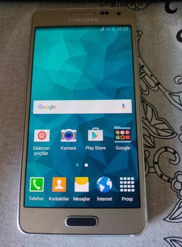 samsung j6 ekrani: Samsung Galaxy Alpha, 32 GB, rəng - Qızılı, Sensor