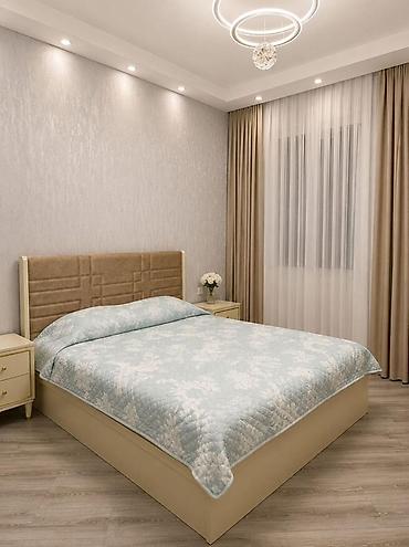 uzguculuk: Modern həyət kompleksi – hovuz və istirahət zonası - Aydınlatmalı — 7
