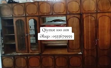 Taxta divar qorka (mebel sistemi) - Material: taxta/şpon örtüklü