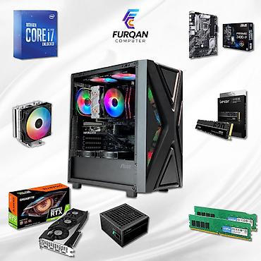 komputer dəst: Gaming PC | Core i7 10700K 5.10 GHZ Boost | RTX 3060 12GB | 32GB DDR4 — 1