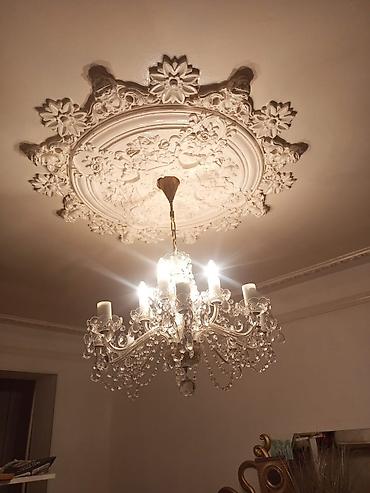 guzgu samdan: Çılçıraq, 10 və daha çox lampa, Xrustal — 1