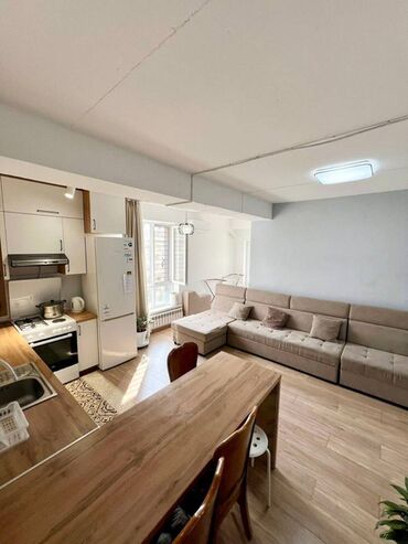 квартира алтын ордо новопавловка: 3 комнаты, 60 м², Элитка, 10 этаж, Евроремонт