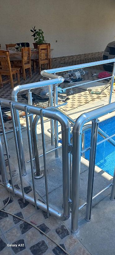 Balkon məhəccəri, Paslanmaz polad lalafo.az -da Balkon məhəccəri, Paslanmaz polad