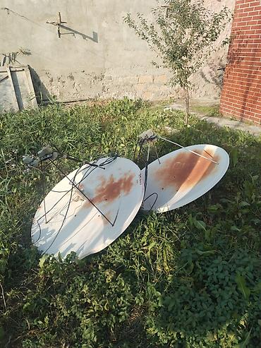 Peyk antenləri dəsti - 2 ədəd ofset tipli peyk anteni (dairəvi güzgü)