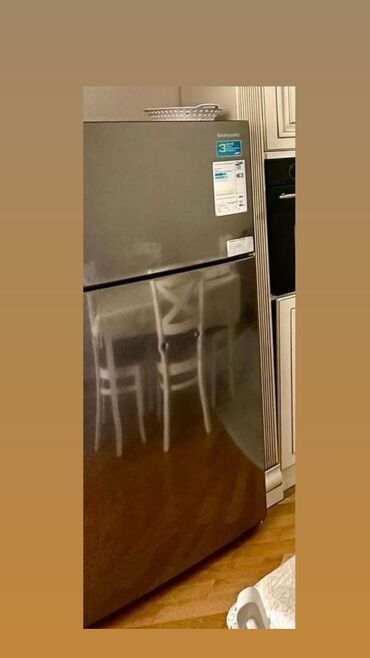 samsunk s4: Б/у Холодильник Samsung, Двухкамерный, цвет - Серый