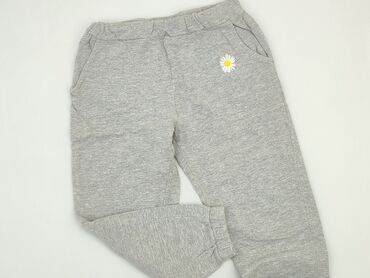 spodnie z motylkami: Sweatpants, SinSay, 9 years, 128/134, condition - Very good