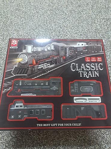 жд тупик: Игровой набор «Classic Train» (модель No. 3506A) — классическая — 1