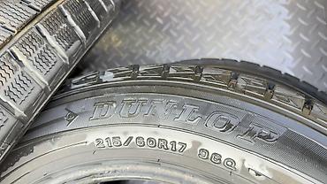 мотоботы черные: Шины 215 / 60 / R 17, Зима, Б/у, Комплект, Легковые, Dunlop — 6