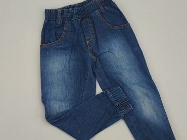 billie jeans indigo: Jeans, 4-5 years, 104/110, condition - Very good