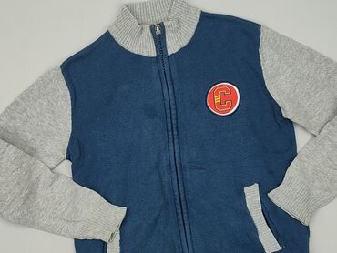 spodenki granatowe chłopięce: Sweatshirt, 5.10.15, 5-6 years, 110-116 cm, condition - Good