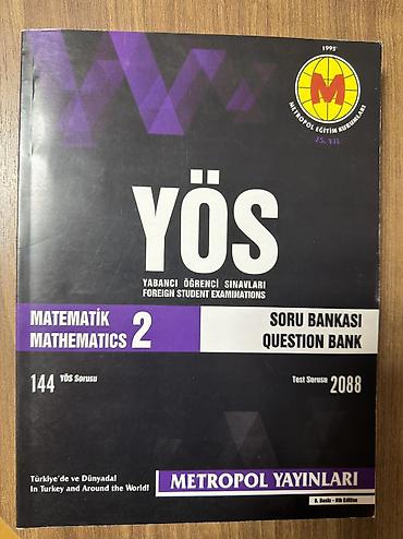 array informatika test toplusu pdf: Türkiyə universitetlərinə (YÖS) hazırlaşanlar üçün Metropol Yayınları — 1