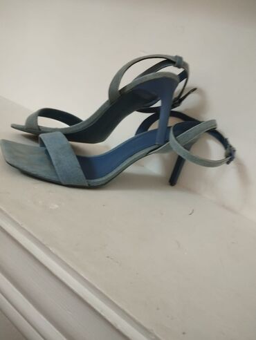 Tuflilər: Tuflilər, Ölçü: 38, rəng - Mavi, İşlənmiş — 7