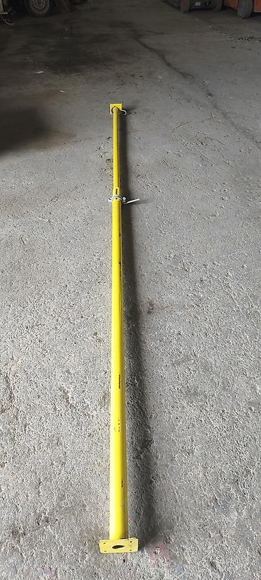 Beton dirəklər: Metal teleskopik dirək – tikinti üçün - Material: polad - Rəng: sarı — 1