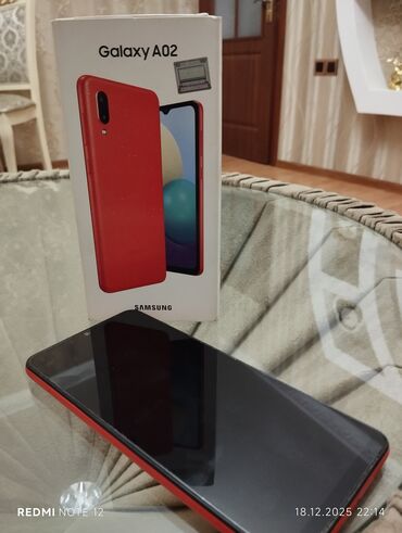 Samsung: Samsung Galaxy A02, rəng - Qırmızı, İki sim kartlı — 11