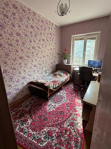 Квартиры: 3 комнаты, 78 м², Аламедин-1 мкр 105 серия, 4 этаж, Старый ремонт — 2
