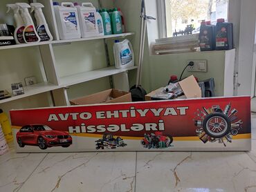Reklam lövhələri: Banner avto ehtiyat hissələri