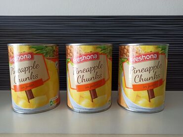 Oil, canned goods: Ananas u konzervi
340 g