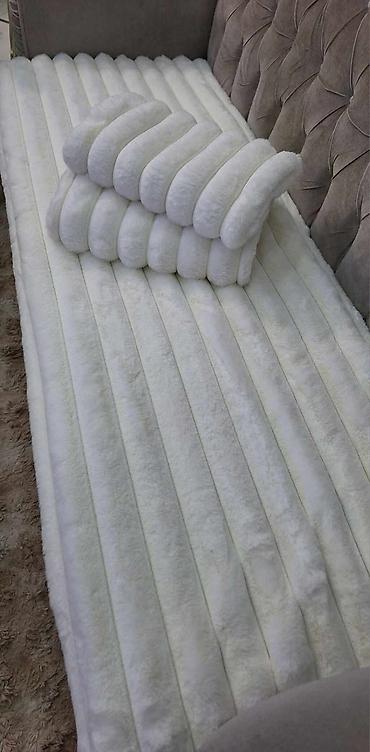 Prekrivači za nameštaj: Mekani prekrivači za trosed/sofu – set - Tip: dekorativni i zaštitni — 5