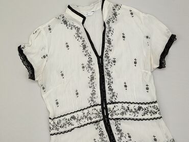 białe bluzki new yorker: Shirt, New Look, M (EU 38), condition - Good